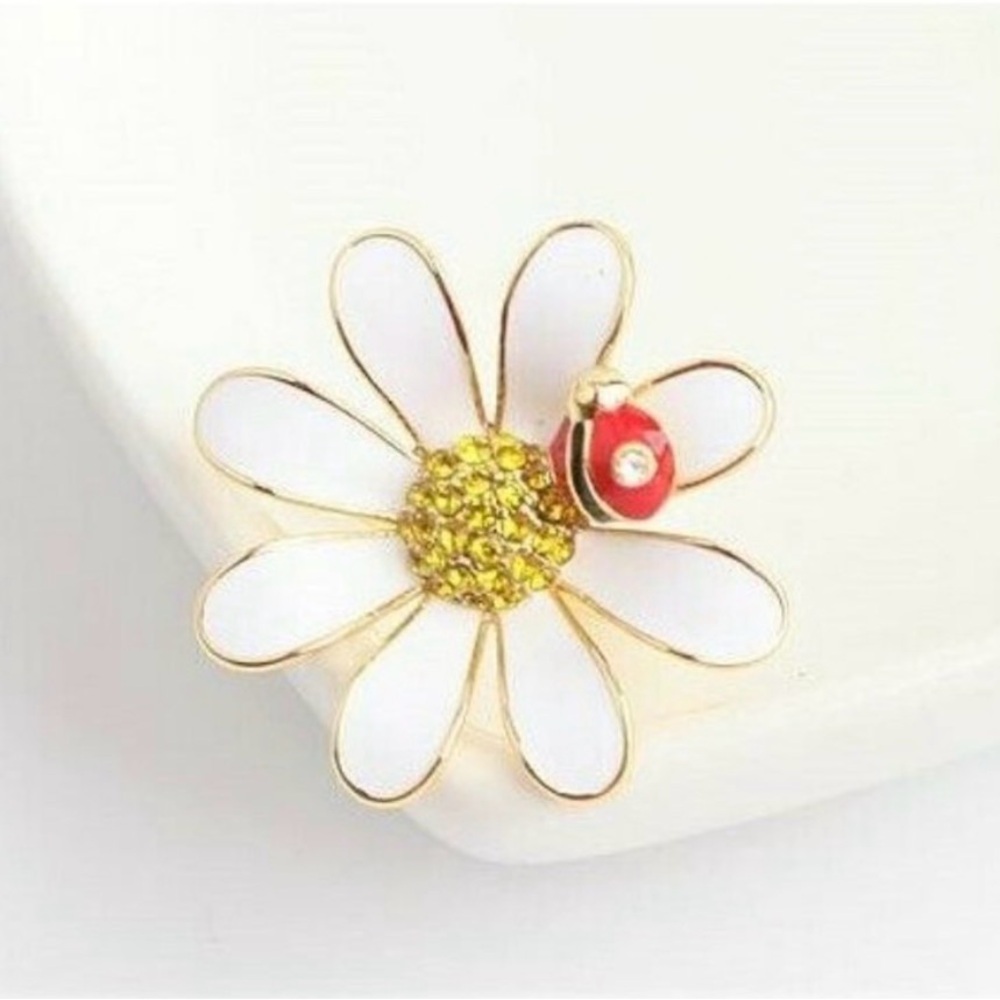 Kate Spade Daisy Ladybug‎ Ring Size 6 NEW